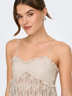 Hot ONLALBINA Top Dame Toppe