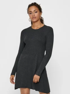 Best ONLALMA Kort kjole Dame Strik & Cardigans|Kjoler