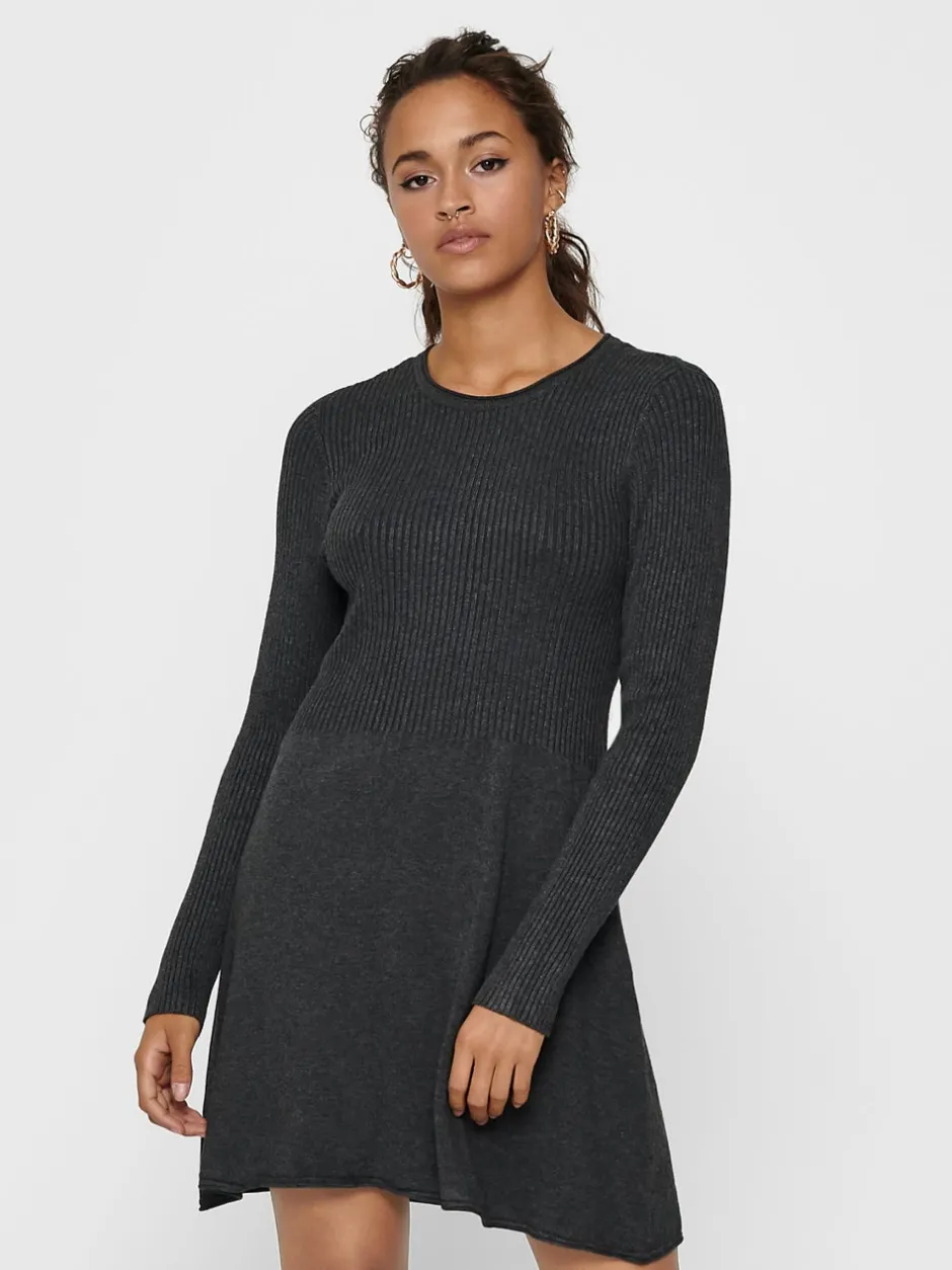Best ONLALMA Kort kjole Dame Strik & Cardigans|Kjoler