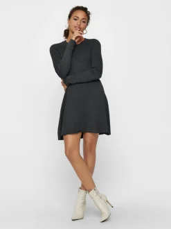 Best ONLALMA Kort kjole Dame Strik & Cardigans|Kjoler