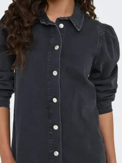 Discount ONLALMA Kort kjole Dame Kjoler|Double Denim