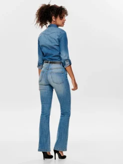 Sale ONLALWAYSROCK Denim-skjorte Dame Skjorter