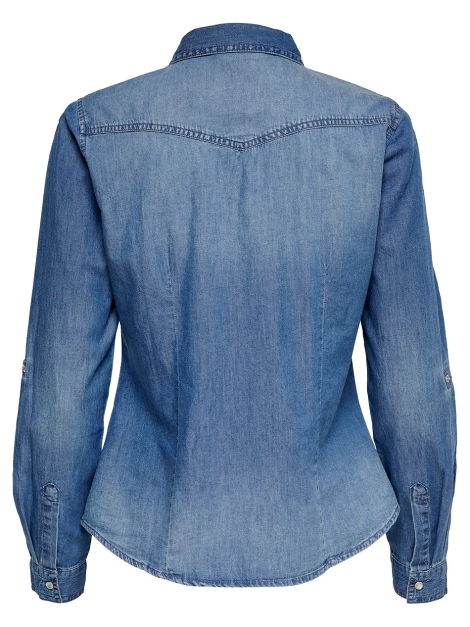 Sale ONLALWAYSROCK Denim-skjorte Dame Skjorter