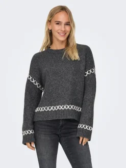 Clearance ONLAMANDA Striktrøje Dame Strik & Cardigans