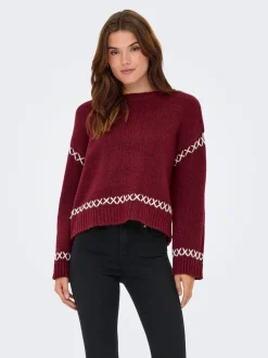 Best ONLAMANDA Striktrøje Dame Strik & Cardigans