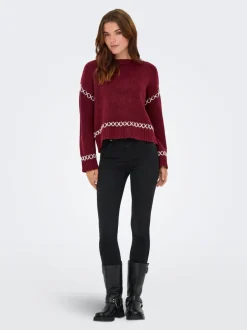 Best ONLAMANDA Striktrøje Dame Strik & Cardigans