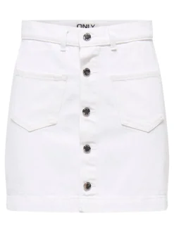 Sale ONLAMAZING Denim Denim-nederdel Kort nederdel Dame Nederdele|Denimnederdele
