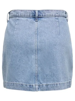 Discount ONLAMAZING Denim Denim-nederdel Kort nederdel Dame Nederdele|Denimnederdele