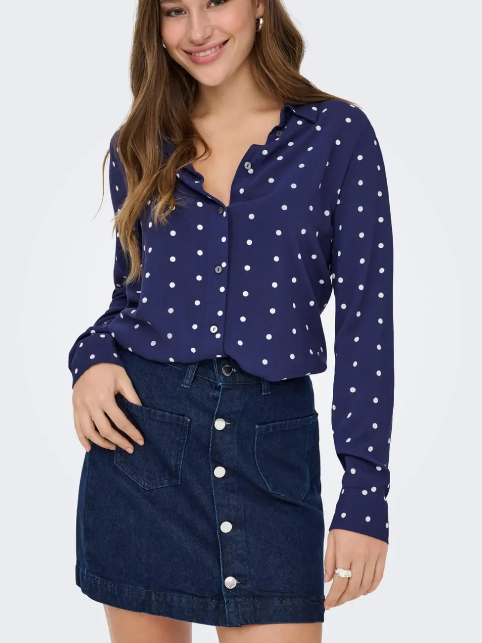 Outlet ONLAMAZING Denim Denim-nederdel Kort nederdel Dame Nederdele|Denimnederdele