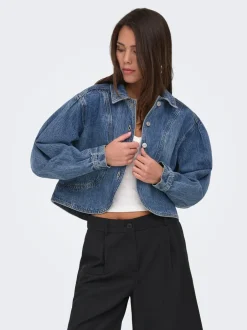Online ONLAMBER Denimjakke Dame Jakker Og Frakker|Double Denim