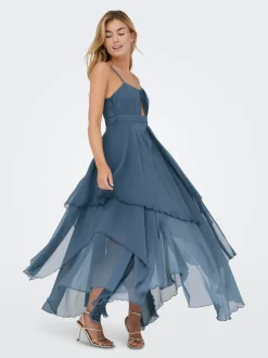 Clearance ONLAMELIA Lang kjole Dame Kjoler