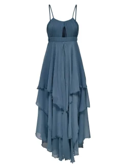 Clearance ONLAMELIA Lang kjole Dame Kjoler