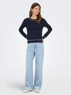 Discount ONLANDREA Striktrøje Dame Strik & Cardigans