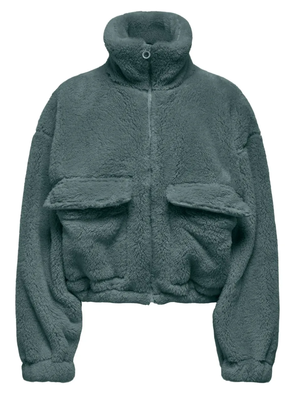Online ONLANNA Teddy-jakke Dame Jakker Og Frakker