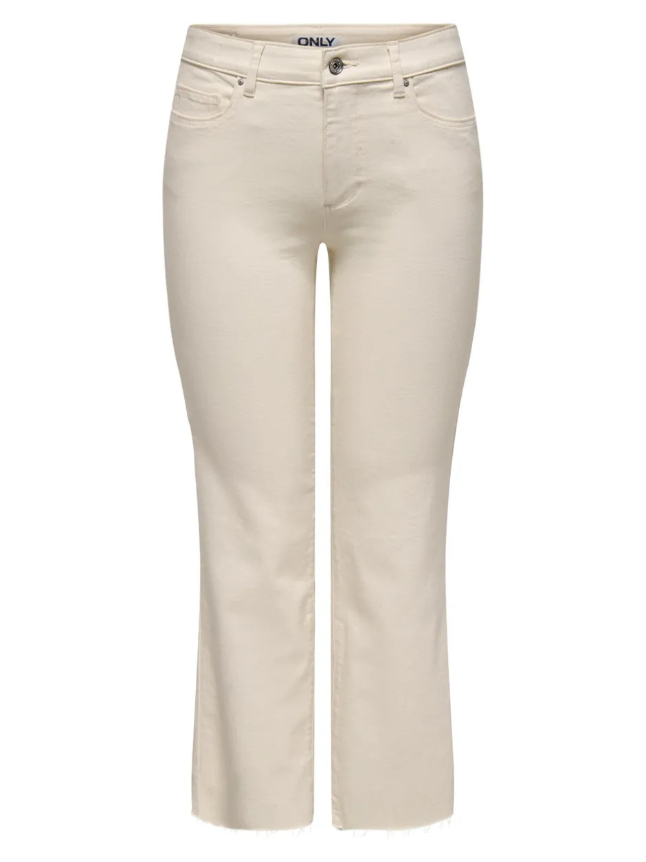 Best ONLANN-KENYA Mellemhøj talje Flared fit Jeans Dame Jeans|Jeans