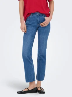 Hot ONLANN-KENYA Mellemhøj talje Flared fit Jeans Dame Jeans|Jeans