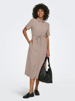 New ONLARIS Lang kjole Dame Kjoler
