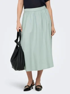 Clearance ONLARIS Nederdel Lang nederdel Dame Nederdele