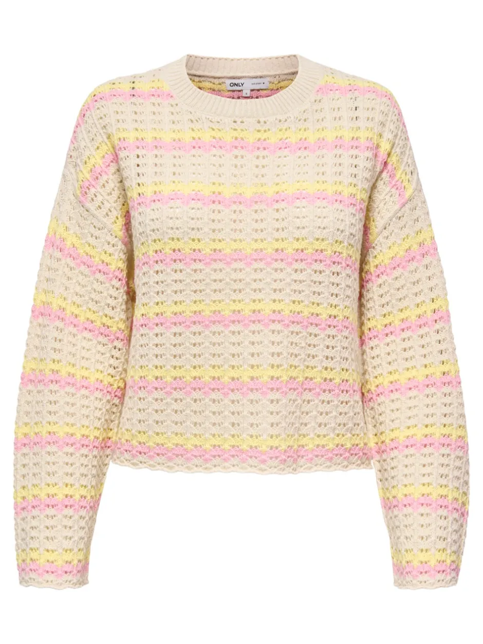 Hot ONLASA Striktrøje Dame Strik & Cardigans