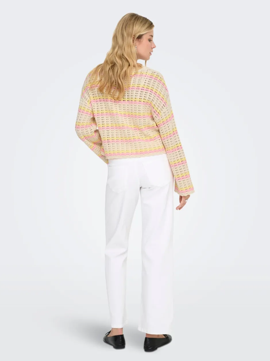 Hot ONLASA Striktrøje Dame Strik & Cardigans