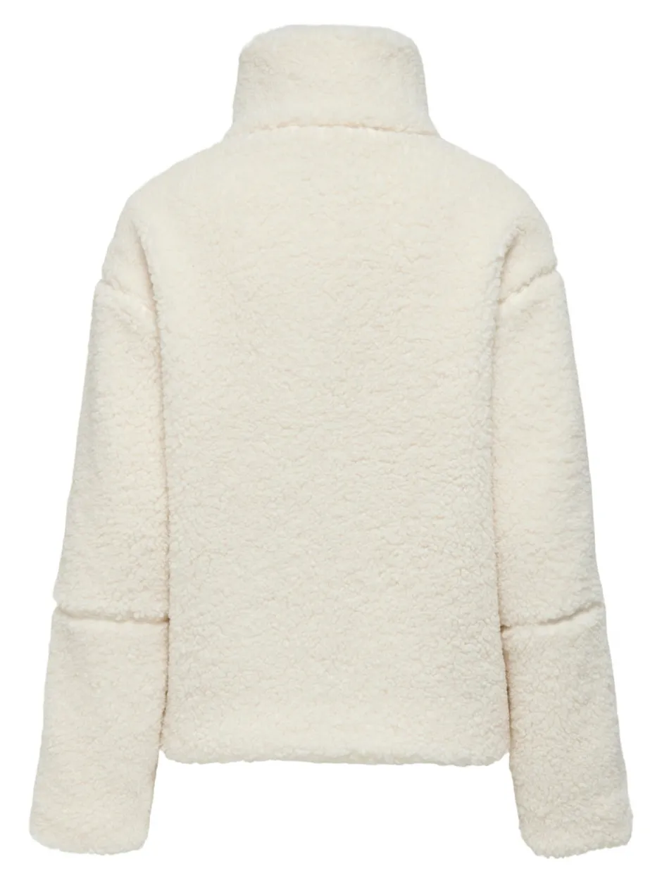 New ONLASPEN Teddy-frakke Dame Jakker Og Frakker