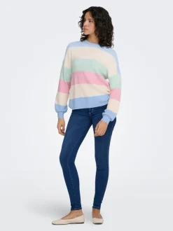 Hot ONLATIA Striktrøje Dame Strik & Cardigans