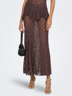 Clearance ONLAYA Nederdel Lang nederdel Dame Nederdele