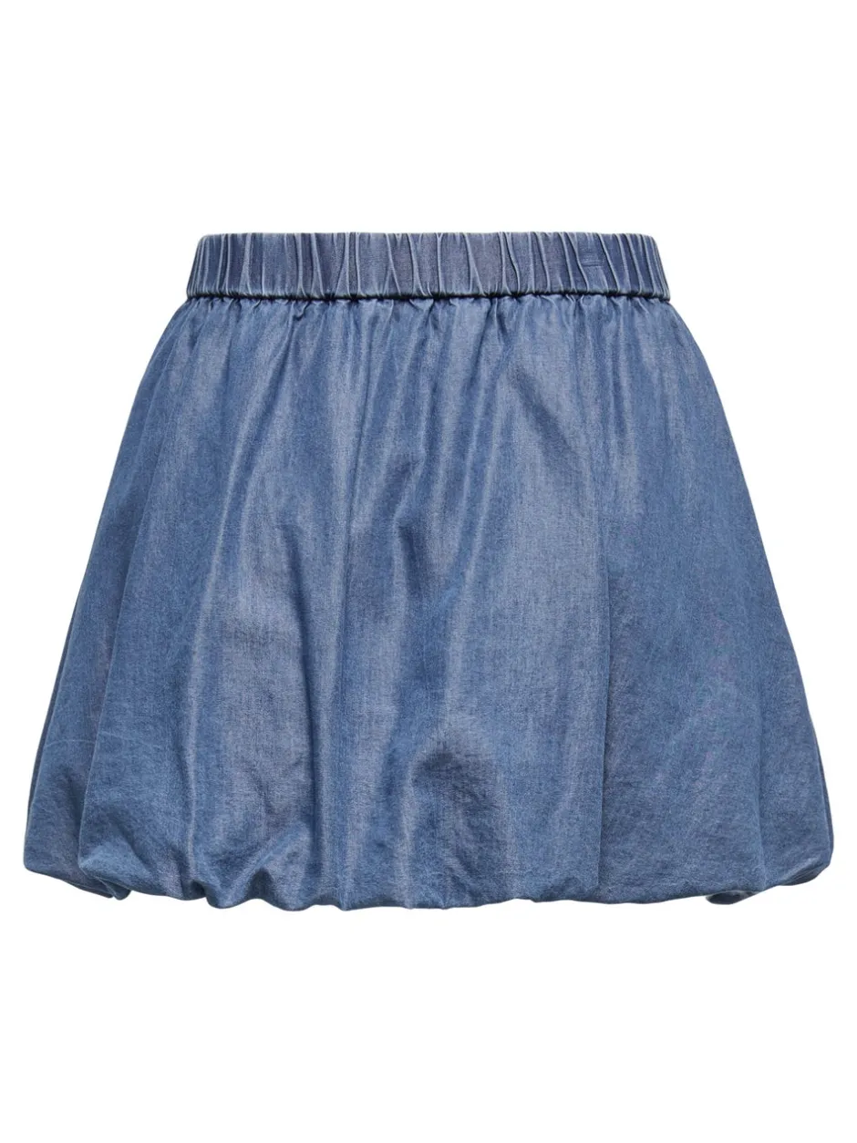 New ONLBEA Denim Denim-nederdel Kort nederdel Dame Nederdele|Denimnederdele