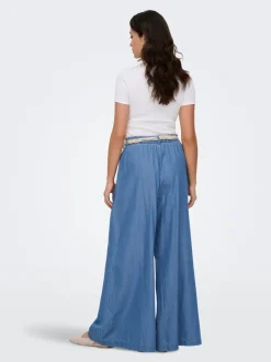 Hot ONLBEA Høj talje Wide leg fit Jeans Dame Jeans|Jeans