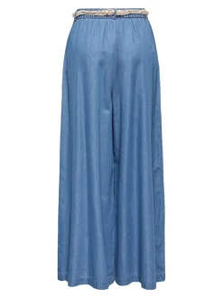 Hot ONLBEA Høj talje Wide leg fit Jeans Dame Jeans|Jeans