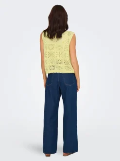 Hot ONLBEACH Vest Dame Strik & Cardigans