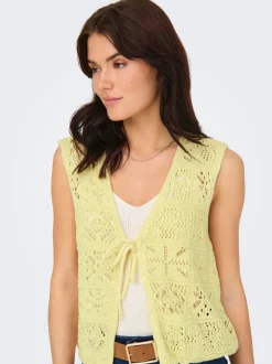 Hot ONLBEACH Vest Dame Strik & Cardigans