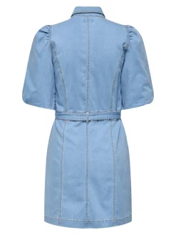 Hot ONLBELIS Midikjole Dame Kjoler|Double Denim