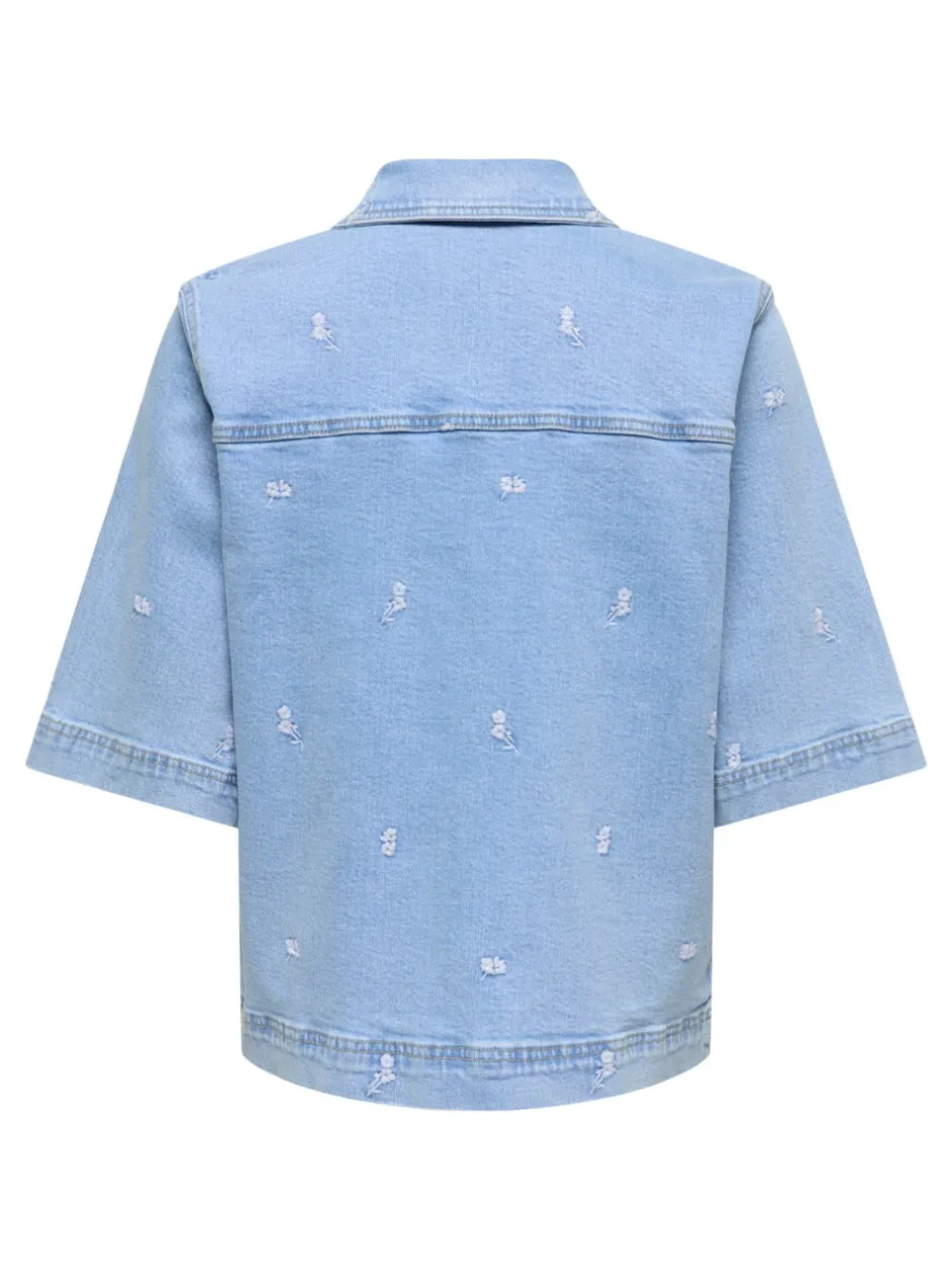 Best ONLBELLA Denim-skjorte Dame Skjorter