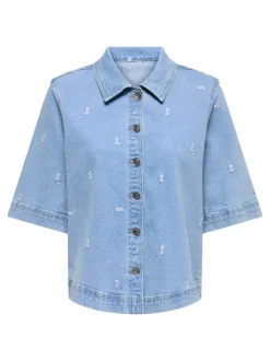 Best ONLBELLA Denim-skjorte Dame Skjorter