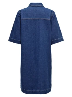 Sale ONLBELLE Kort kjole Dame Kjoler|Double Denim