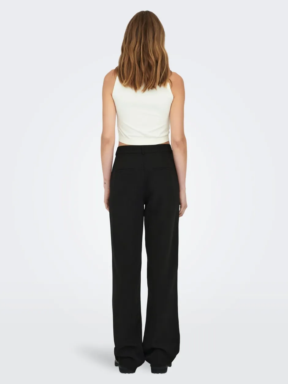 Outlet ONLBERRY Wide leg fit Bukser i wide fit Dame Bukser