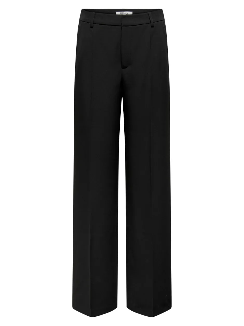 Outlet ONLBERRY Wide leg fit Bukser i wide fit Dame Bukser