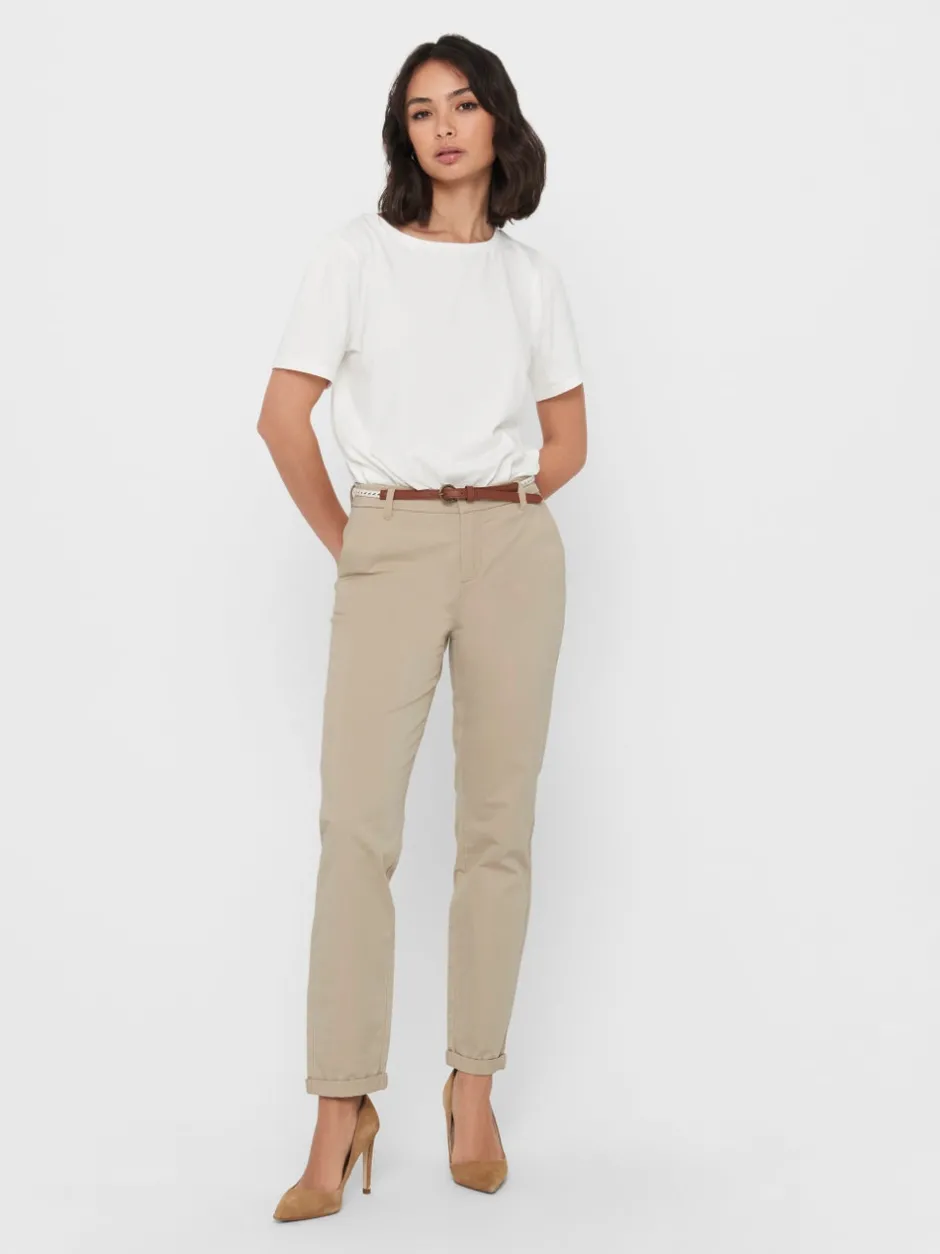 Discount ONLBIANA Regular fit Chinobukser Dame Bukser
