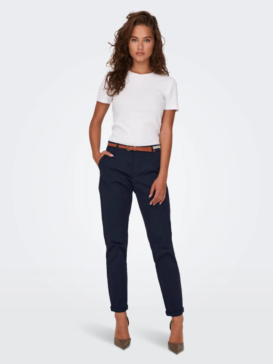 Best ONLBIANA Regular fit Chinobukser Dame Bukser