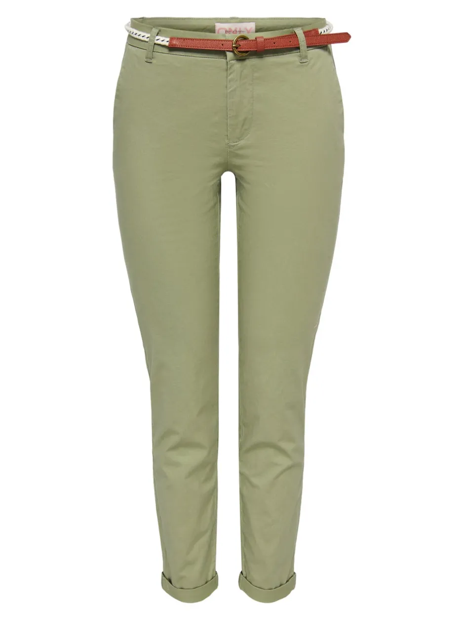New ONLBIANA Regular fit Chinobukser Dame Bukser