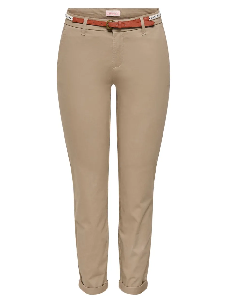 Hot ONLBIANA Regular fit Chinobukser Dame Bukser