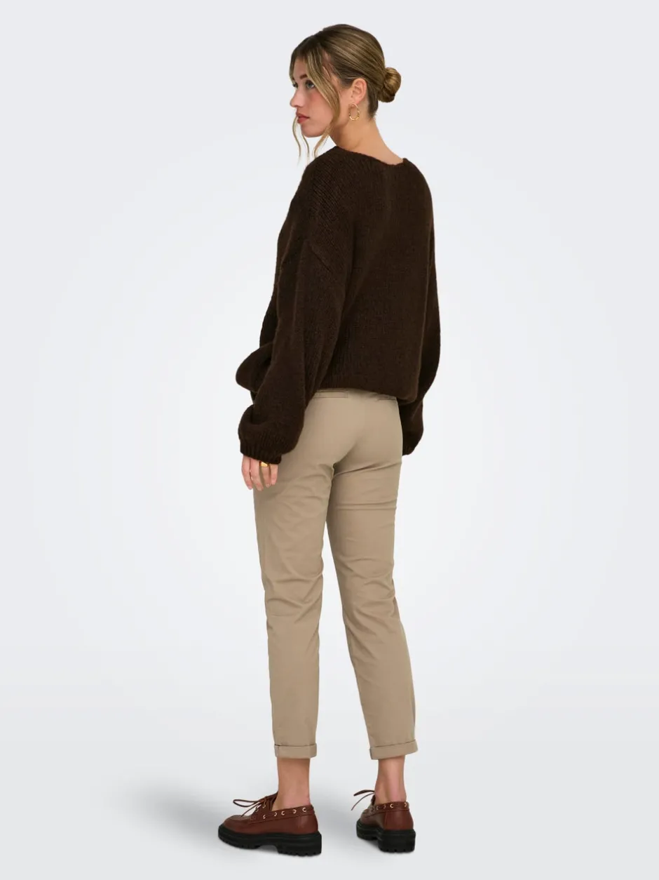 Hot ONLBIANA Regular fit Chinobukser Dame Bukser