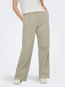 Hot ONLBIANA Wide leg fit Chinobukser Dame Bukser