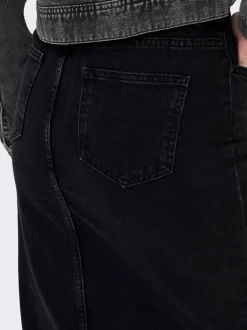 Best ONLBIANCA Denim Denim-nederdel Midinederdel Dame Nederdele|Denimnederdele