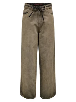 Online ONLBLEECKER Mellemhøj talje Loose fit Jeans Dame Jeans|Jeans