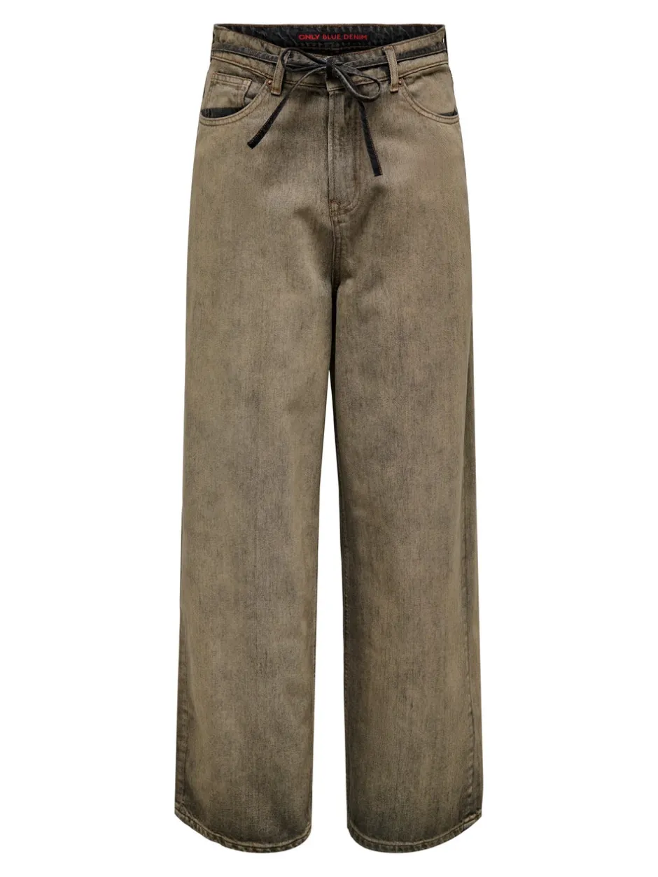 Online ONLBLEECKER Mellemhøj talje Loose fit Jeans Dame Jeans|Jeans