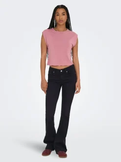Hot ONLBLUSH Lav talje Flared fit Jeans Dame Jeans|Jeans