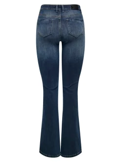 Sale ONLBLUSH Mellemhøj talje Flared fit Jeans Dame Jeans|Jeans