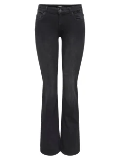Clearance ONLBLUSH Mellemhøj talje Flared fit Jeans Dame Jeans|Jeans